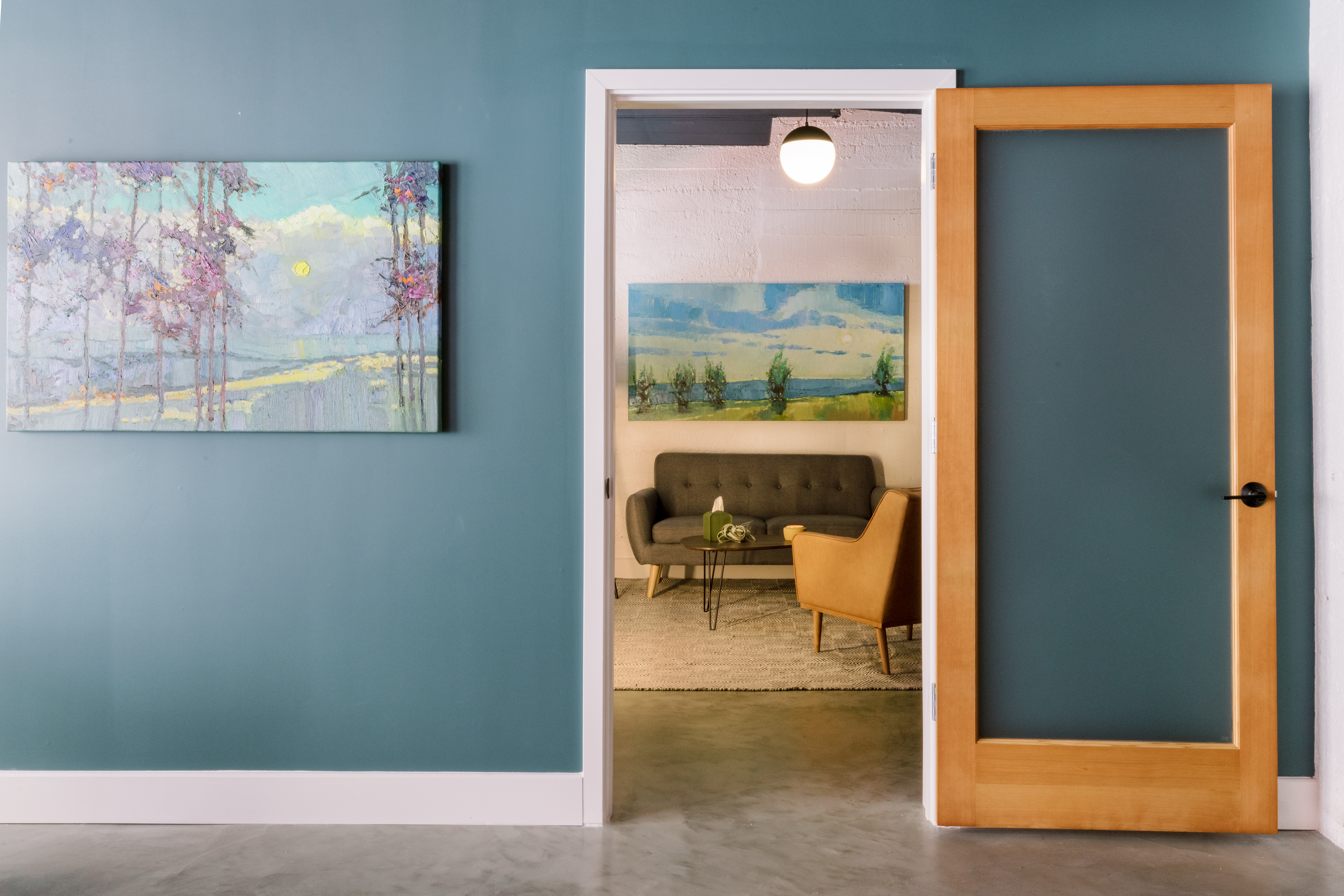 Image of the office and therapy space at The Key IOP in Santa Cruz, CA